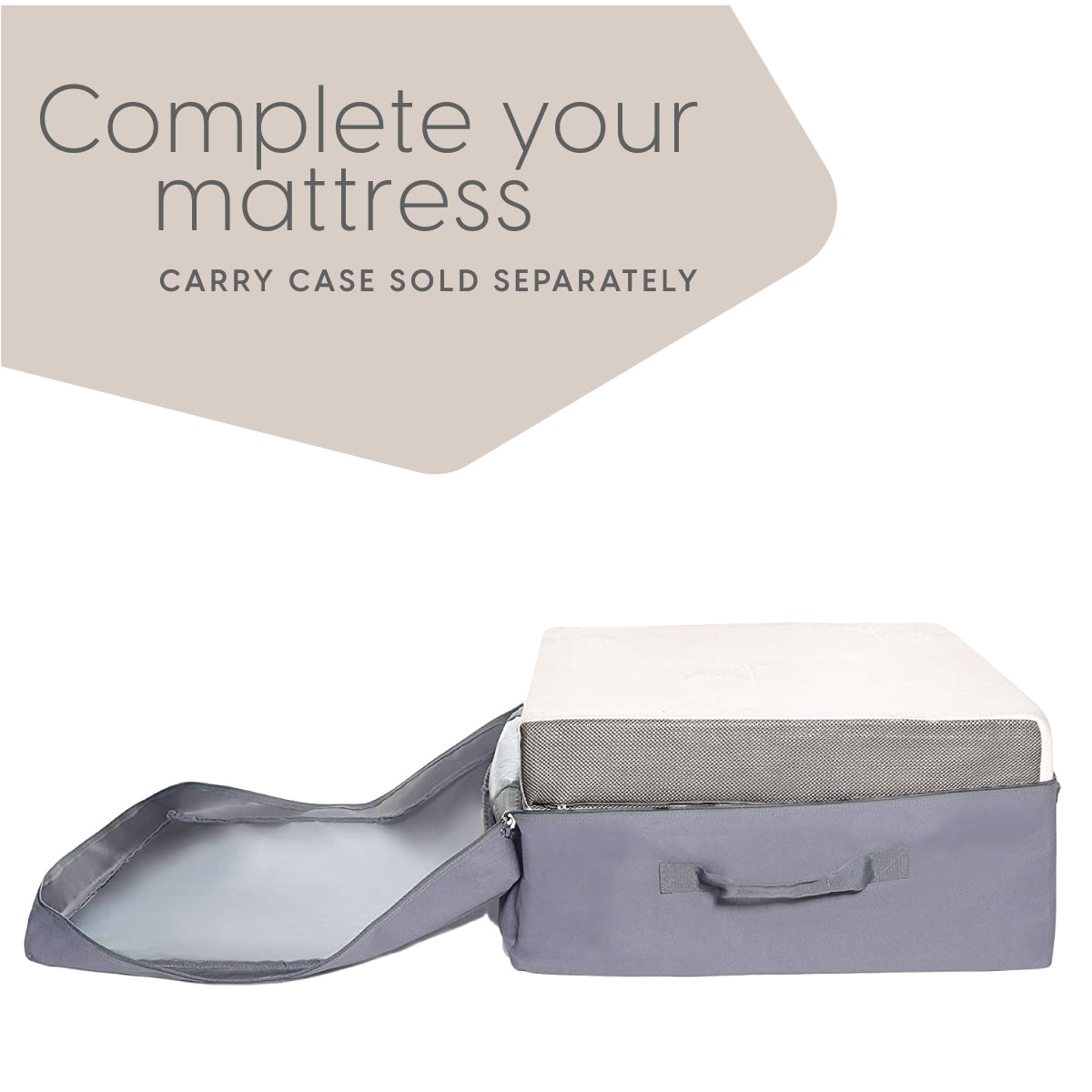 Bi fold deals memory foam mattress