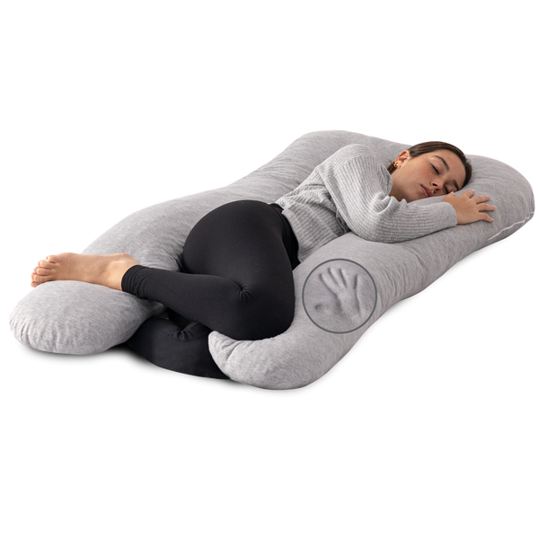 Milliard U Shaped Body Pillow Memory Foam Comfort for Sleeping, Elevating  Legs, Supporting Back, Side, Front and Stomach Sleepers with Breathable,  Relaxing Support. for Pregnancy and Maternity Use : : Home