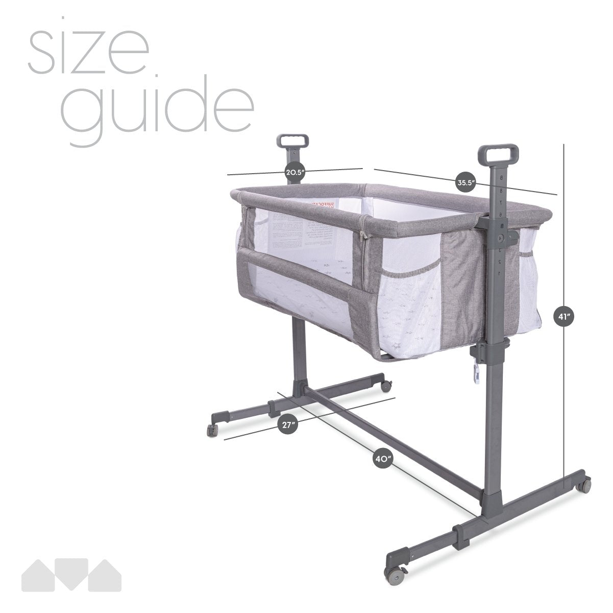 Milliard store bedside bassinet