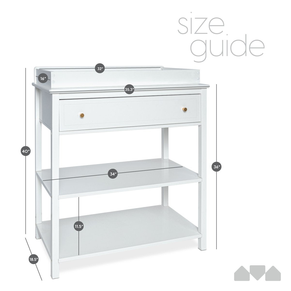 Changing table sale with removable top