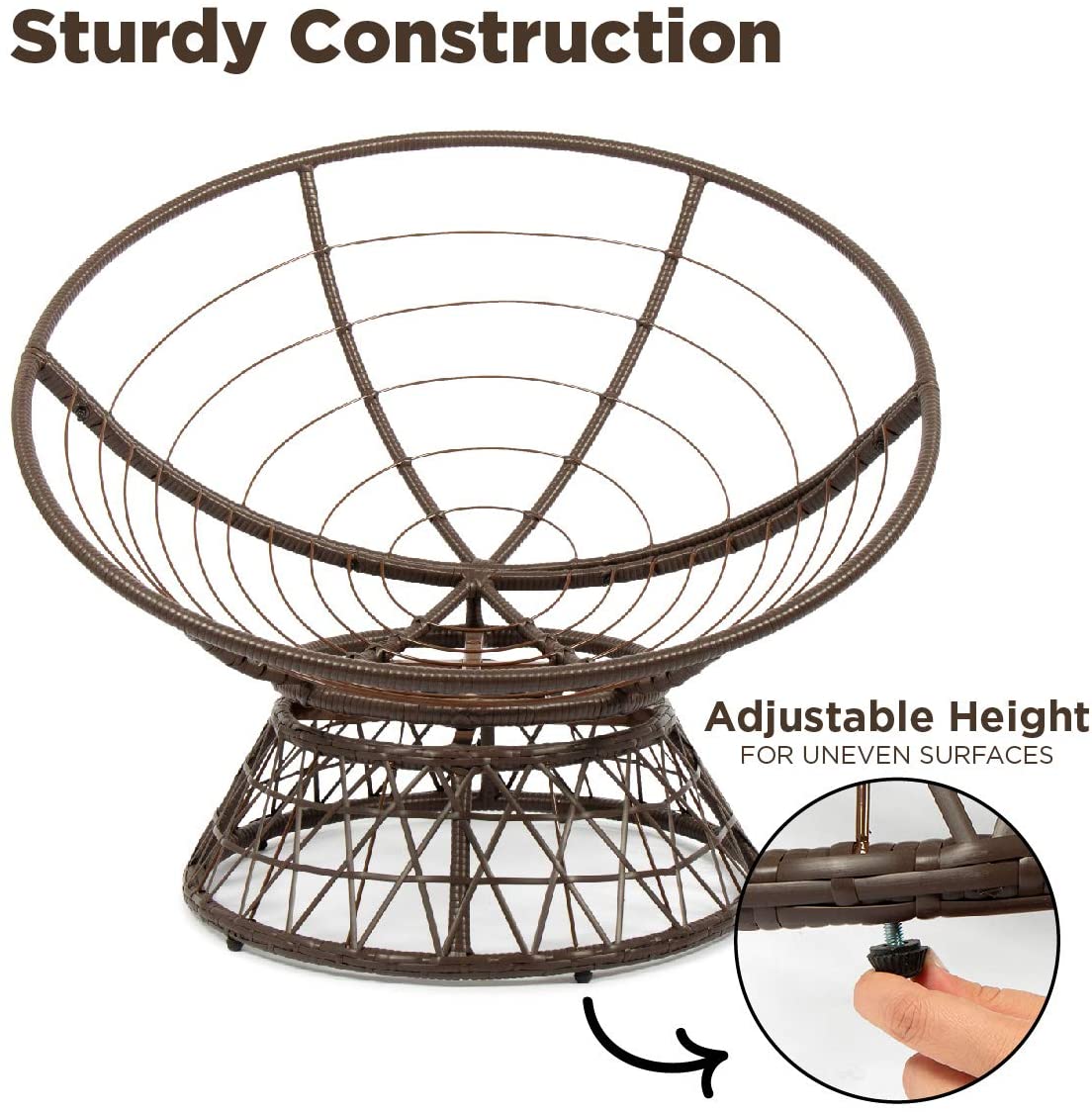 Papasan 2025 chair dimensions